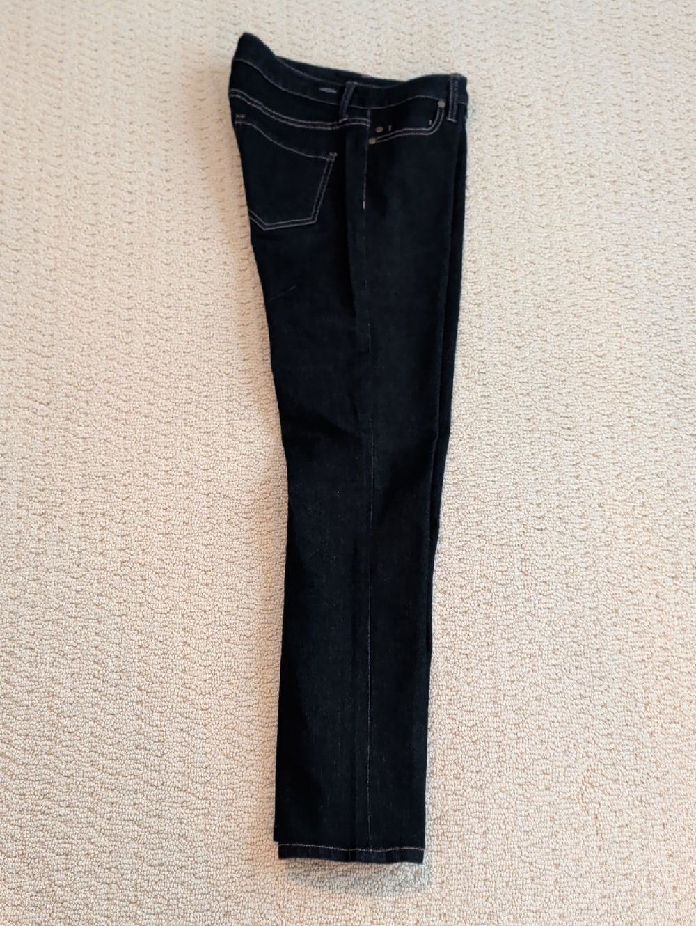 Liverpool Dark Denim Straight Leg Jeans